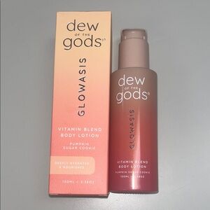 Dew of the Gods Glowasis Vitamin Blend Body Lotion - pumpkin 3.38oz